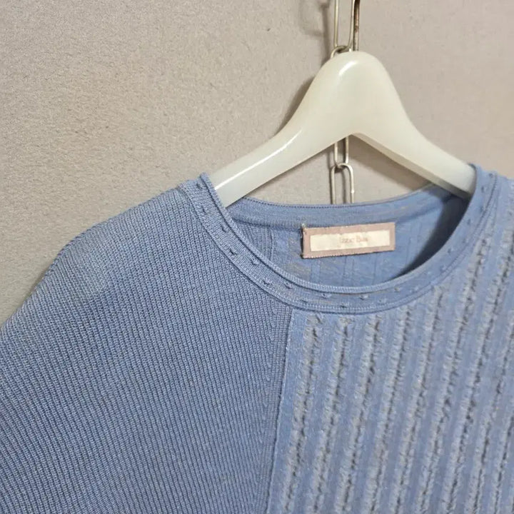 [BUNJANG] Aizatbaba Blue Knit Sweater / 아이잣바바 블루 니트 n3461