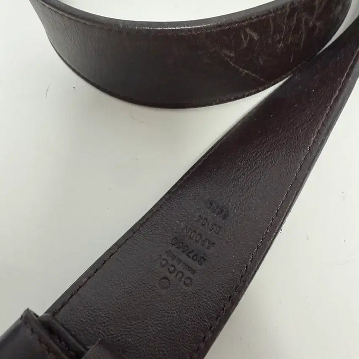 [BUNJANG] Gucci GG Marmont Brown Belt / 구찌 GG 마몬트 브라운 벨트 정품