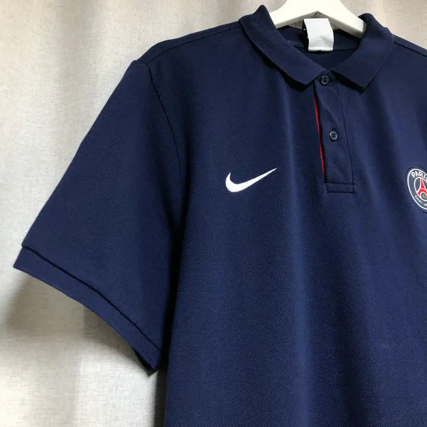 [BUNJANG] Nike Paris Saint-Germain Polo Shirt Navy M / 나이키 파리 PSG 생제르맹 폴로 셔츠 반팔 PK 티셔츠 네이비 M