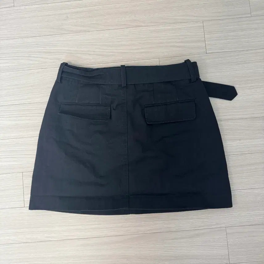 [SOLD OUT] (2) 모노하 벨트 워싱 스커트