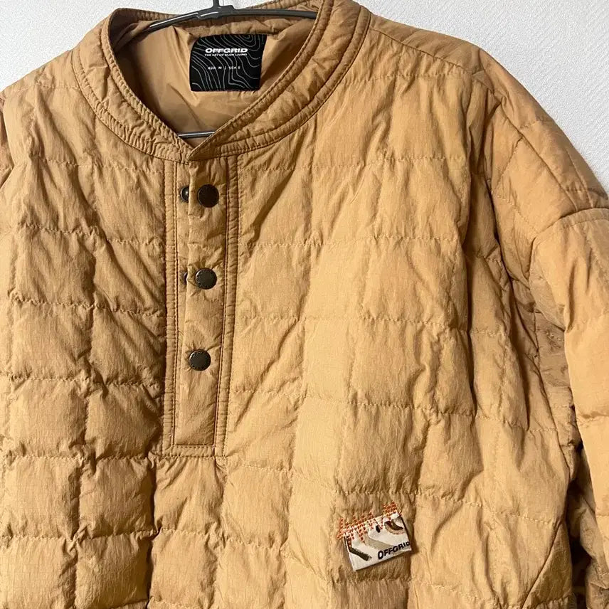 [BUNJANG] Offgrid Quilting Half-Zip Padding Jacket (M) / 오프그리드 반집업 퀄팅 패딩 m