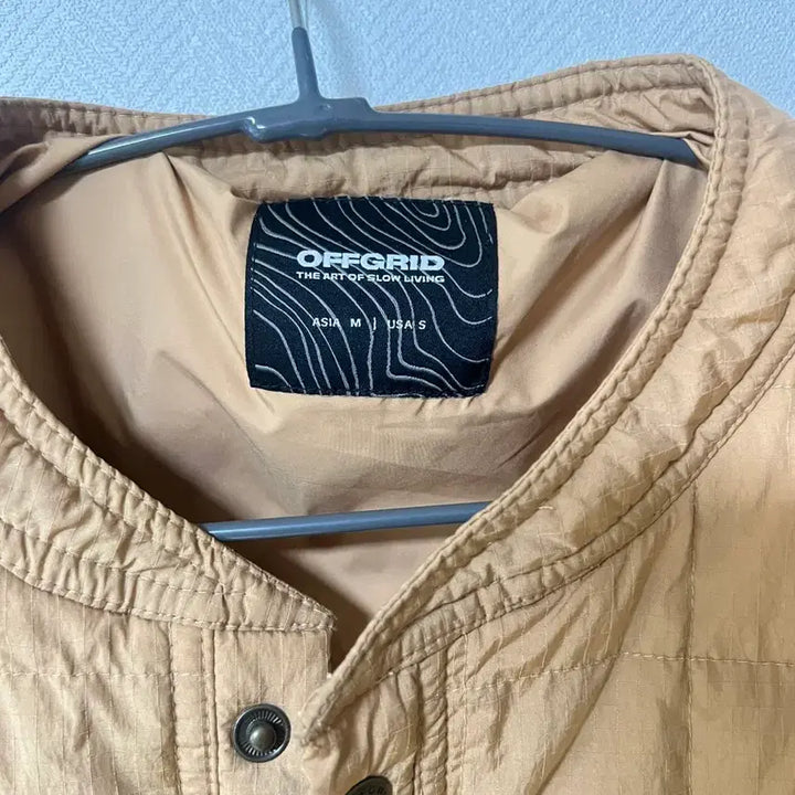 [BUNJANG] Offgrid Quilting Half-Zip Padding Jacket (M) / 오프그리드 반집업 퀄팅 패딩 m