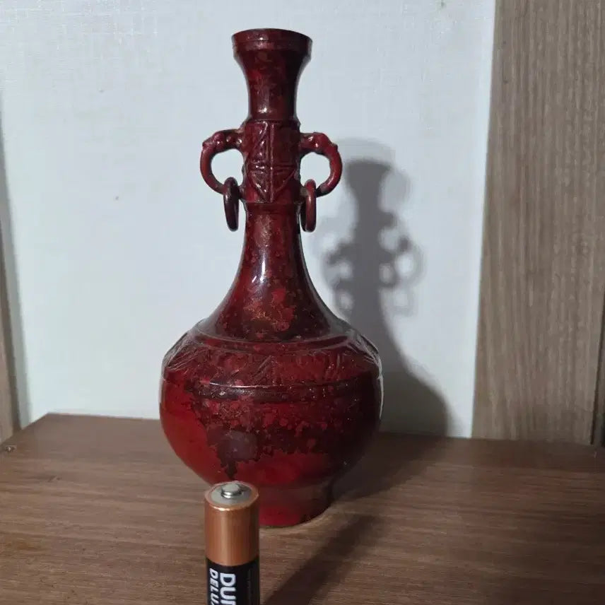 [BUNJANG] Antique Brass Vase Set / 황동 엔틱 꽃병 2개(골동품)