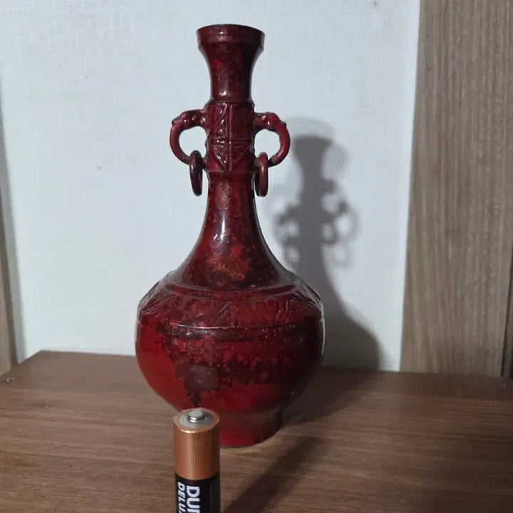 [BUNJANG] Antique Brass Vase Set / 황동 엔틱 꽃병 2개(골동품)