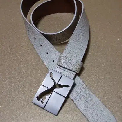 [BUNJANG] PUMA Leather Belt / 푸마 PUMA 크렉가죽벨트 L/100 허리32-39까지