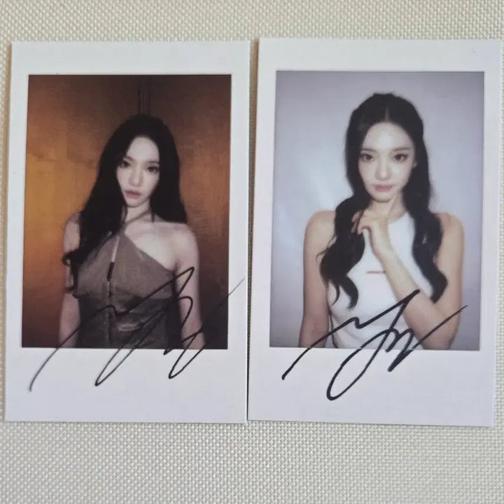 [BUNJANG] aespa Ningning Richman Pop-Up Store Fansign Polaroid Bundle Set / 에스파 리치맨 팝머치 팬싸 포카 닝닝 폴라 일괄양도