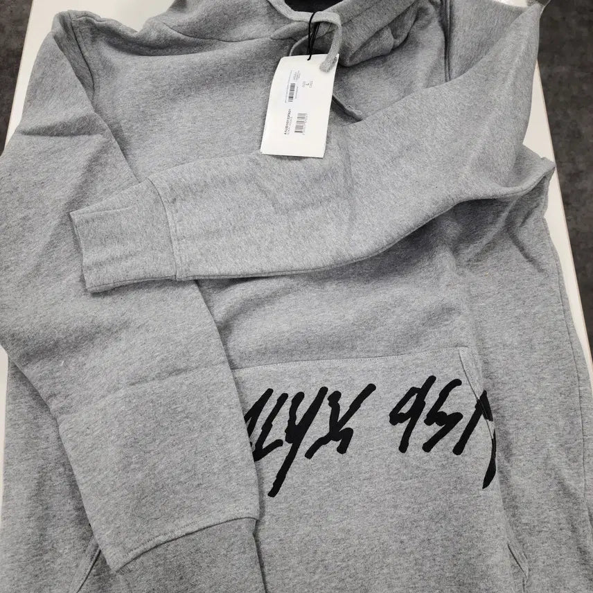[BUNJANG] Alix Gray Hoodie L Size / 알릭스 회색 후드티 미사용 사이즈L