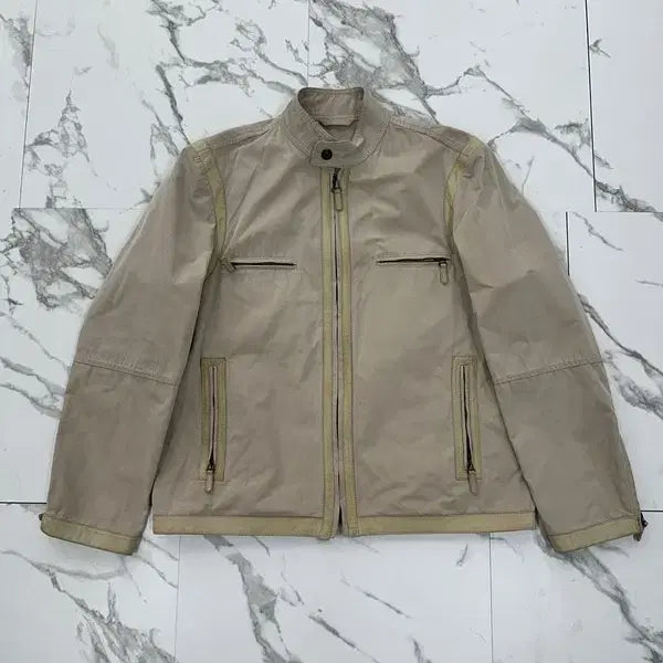 [BUNJANG] Dunhill London Leather Trim Jacket / 던힐 런던 레더트림 자켓