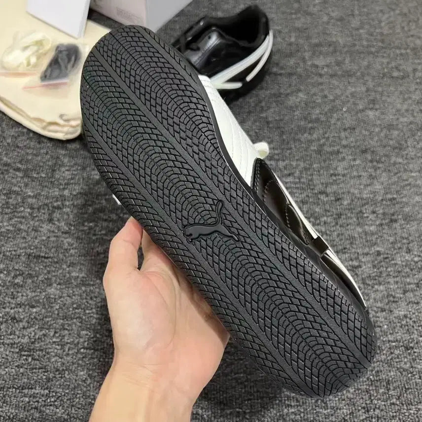 [BUNJANG] MA X ROSE Speedcat PRM Black Warm White 240mm Sneakers / 마 x 로제 스피드캣 PRM 블랙 웜 화이트 240mm
