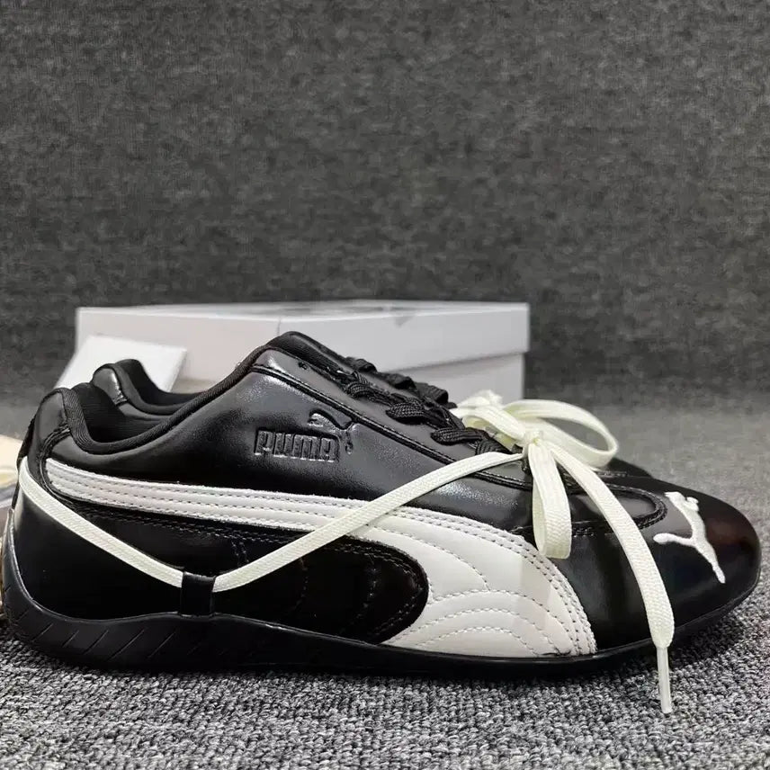 [BUNJANG] MA X ROSE Speedcat PRM Black Warm White 240mm Sneakers / 마 x 로제 스피드캣 PRM 블랙 웜 화이트 240mm