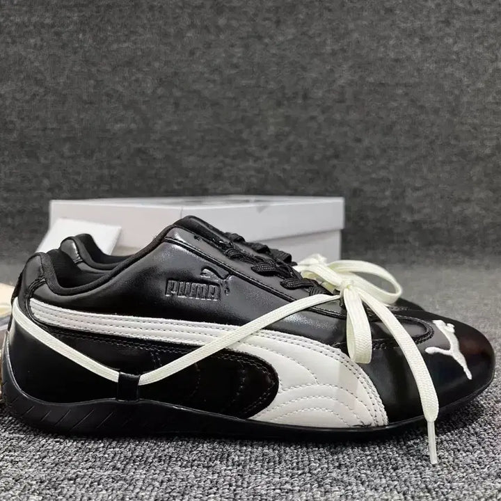 [BUNJANG] MA X ROSE Speedcat PRM Black Warm White 240mm Sneakers / 마 x 로제 스피드캣 PRM 블랙 웜 화이트 240mm