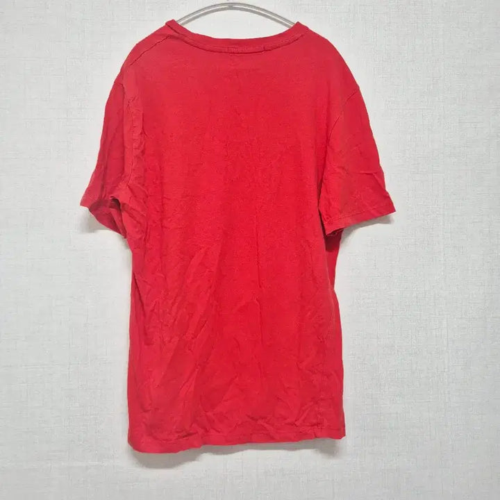 [BUNJANG] Red Character T-Shirt / 캐릭터 반팔티셔츠