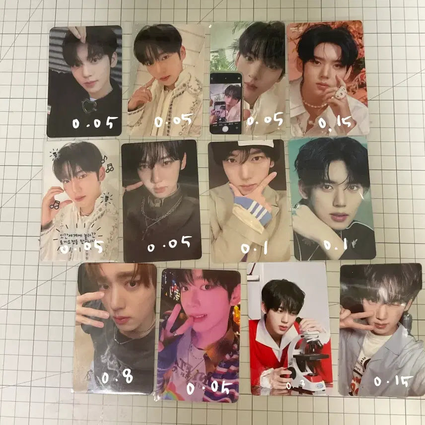 [BUNJANG] ZB1 Han Yu Jin Photocard and Album Components / 제베원 (앤더블) 한유진 포카 및 앨범구성품