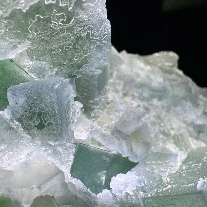 [BUNJANG] Bicolor Fluorite Crystal Cluster / 이색 플루오라이트 (Bicolor Fluorite)