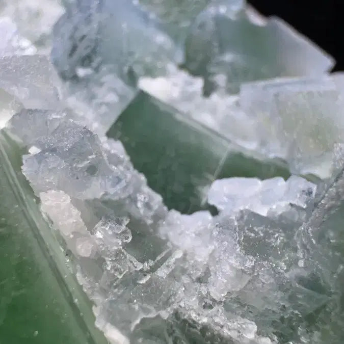 [BUNJANG] Bicolor Fluorite Crystal Cluster / 이색 플루오라이트 (Bicolor Fluorite)