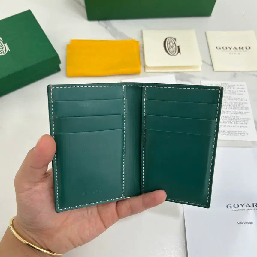 [SOLD OUT] {정품} 고야드 생피에르 카드지갑 그린