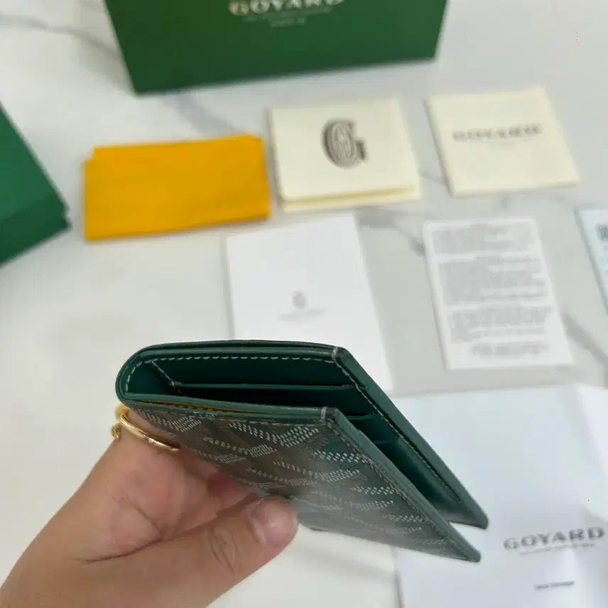 [SOLD OUT] {정품} 고야드 생피에르 카드지갑 그린