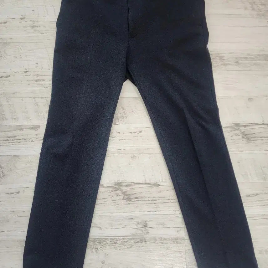 [BUNJANG] SAP Winter Dark Navy Slacks Trousers / SAP 겨울 슬랙스 팜. 35~36인치 두꺼운 정장 스판 바지 트라우저