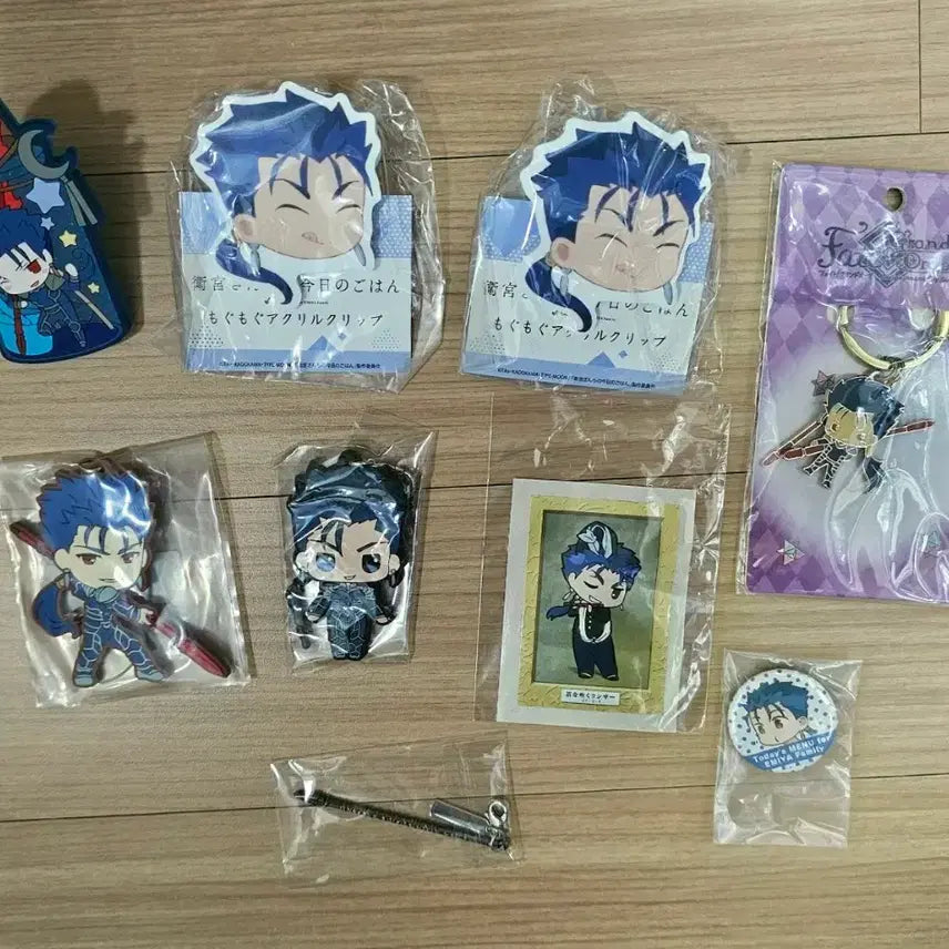 [BUNJANG] Fate/stay night Cu Chulainn Merchandise Bundle Set / fate 페이트 쿠훌린 굿즈 일괄판매