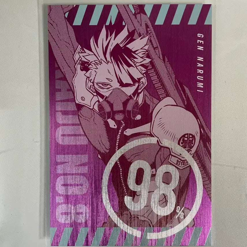 [BUNJANG] Kaiju No. 8 Jump Shop Narumi Gen Postcard / 괴수8호 점프샵 해방전력 엽서 나루미 겐