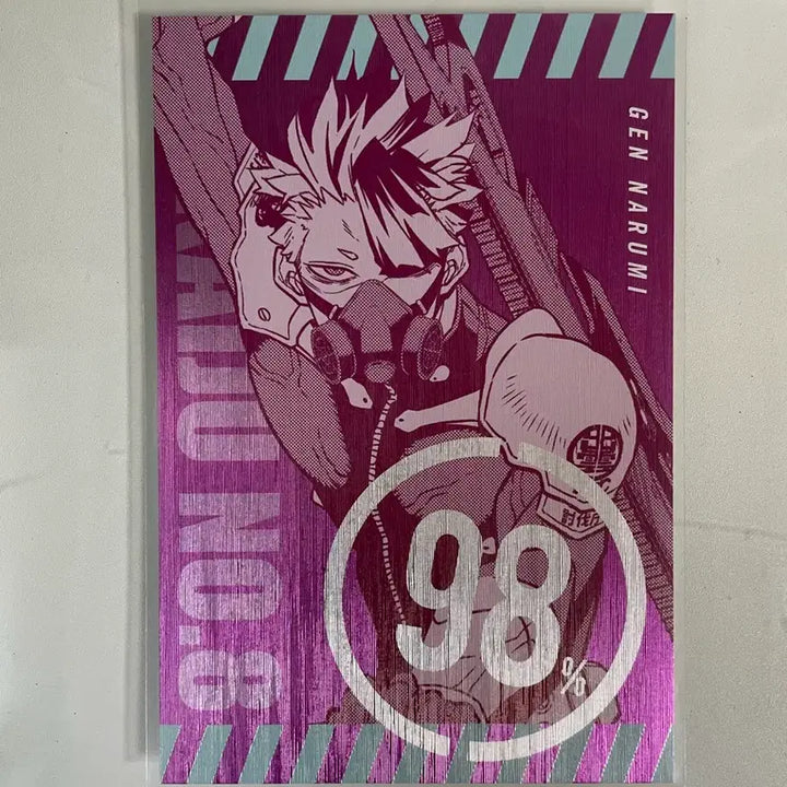 [BUNJANG] Kaiju No. 8 Jump Shop Narumi Gen Postcard / 괴수8호 점프샵 해방전력 엽서 나루미 겐