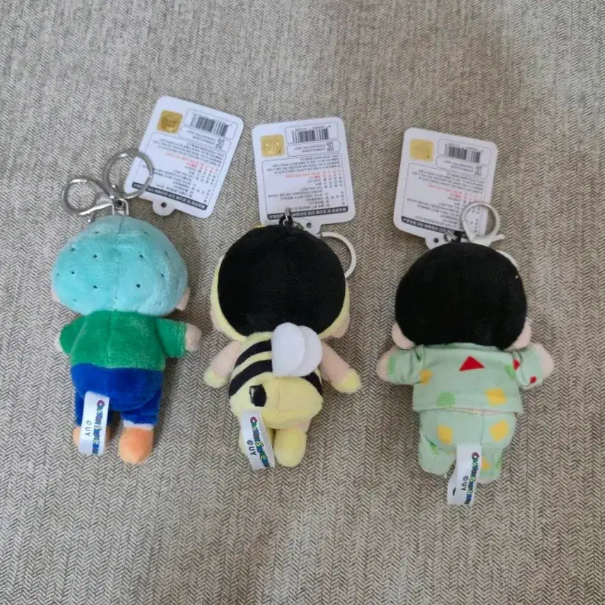 [BUNJANG] Crayon Shin-chan Character Keyring Set / 1. 짱구 캐릭터 키링 (개별 3500) 훈이, 꿀벌, 파자마