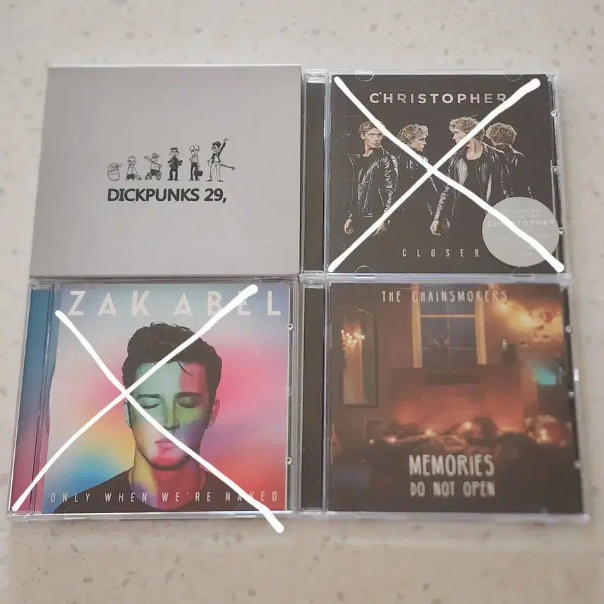 [BUNJANG] Dick Punks The Chainsmokers CD / 딕펑스, 체인스모커스 씨디 CD