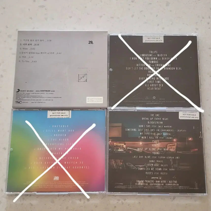 [BUNJANG] Dick Punks The Chainsmokers CD / 딕펑스, 체인스모커스 씨디 CD