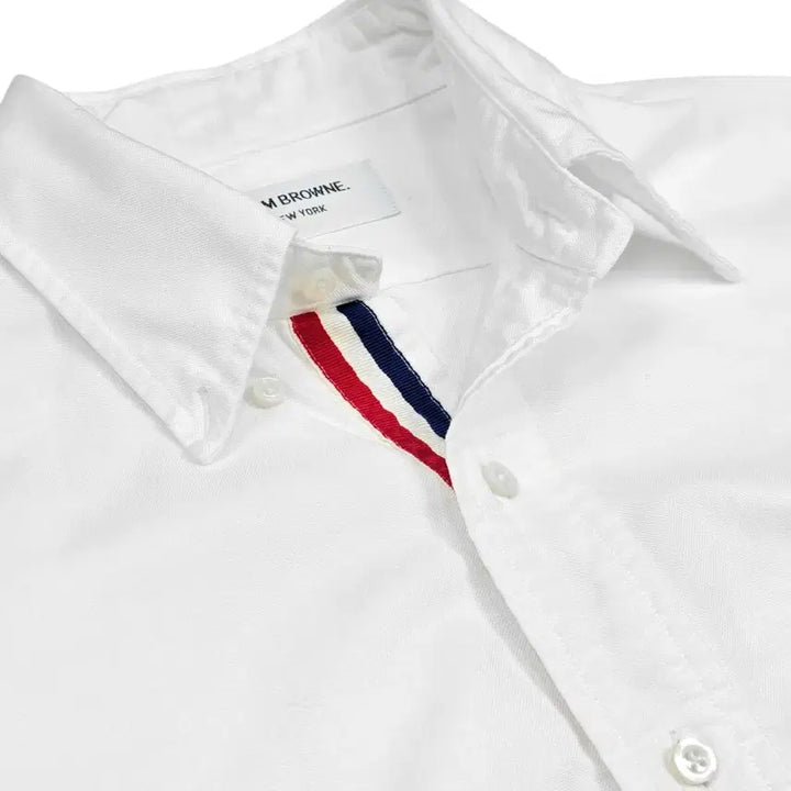 [BUNJANG] Thom Browne Oxford Shirt / 톰브라운 히든삼선 옥스포드 셔츠