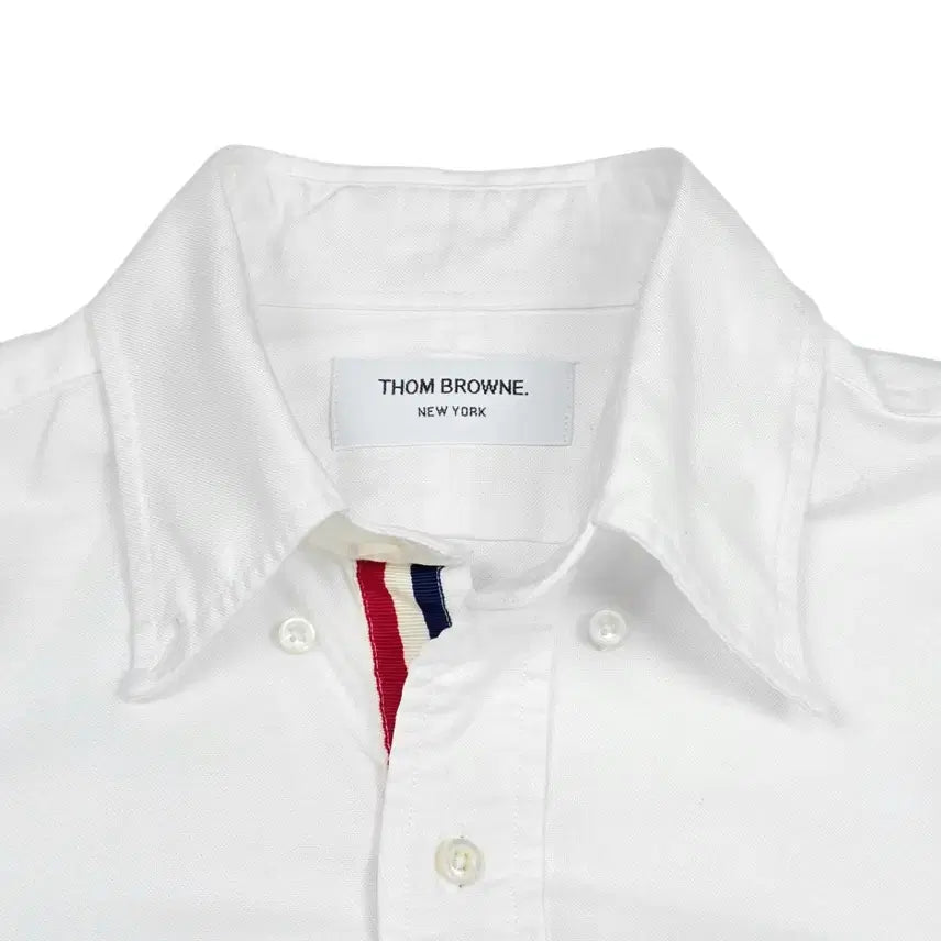 [BUNJANG] Thom Browne Oxford Shirt / 톰브라운 히든삼선 옥스포드 셔츠
