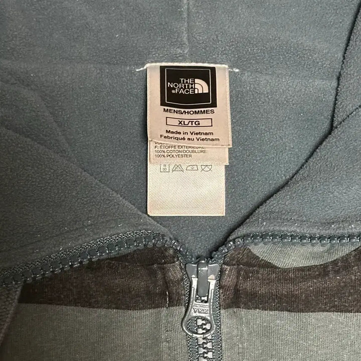 [BUNJANG] The North Face Striped Hoodie Zip-up XL / 노스페이스 스트라이프 후드집업 XL