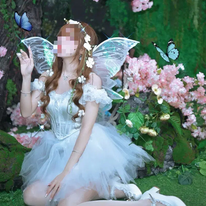 [BUNJANG] Graduation Fairy Costume Cosplay Rental / 중학생 고등학생 졸업사진 졸업식 요정 의상 코스프레 대여 (보증금포함금액