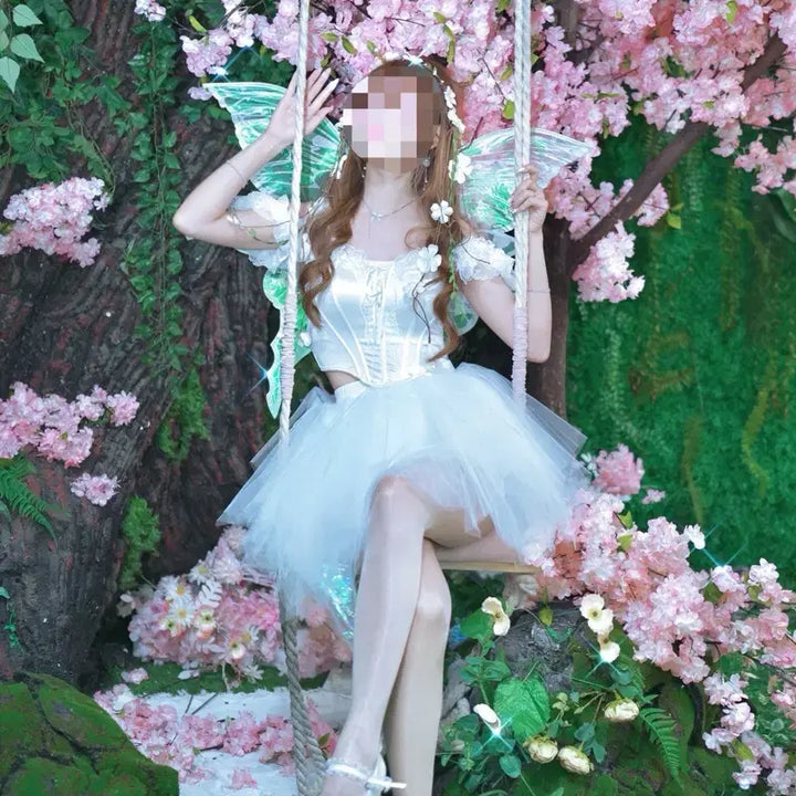 [BUNJANG] Graduation Fairy Costume Cosplay Rental / 중학생 고등학생 졸업사진 졸업식 요정 의상 코스프레 대여 (보증금포함금액