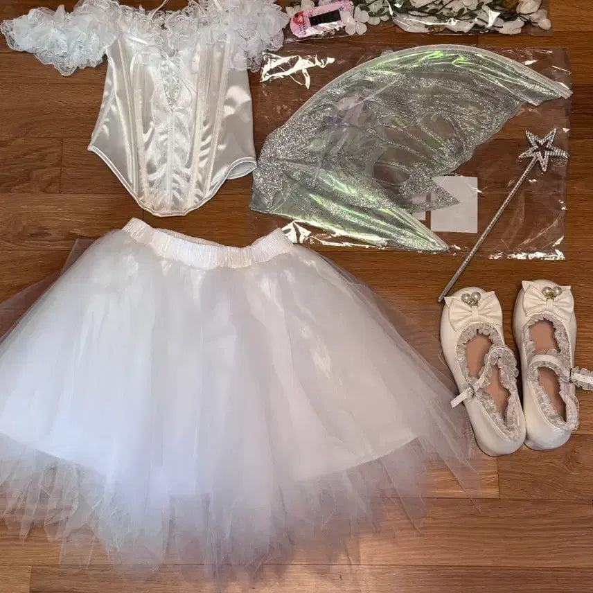 [BUNJANG] Graduation Fairy Costume Cosplay Rental / 중학생 고등학생 졸업사진 졸업식 요정 의상 코스프레 대여 (보증금포함금액