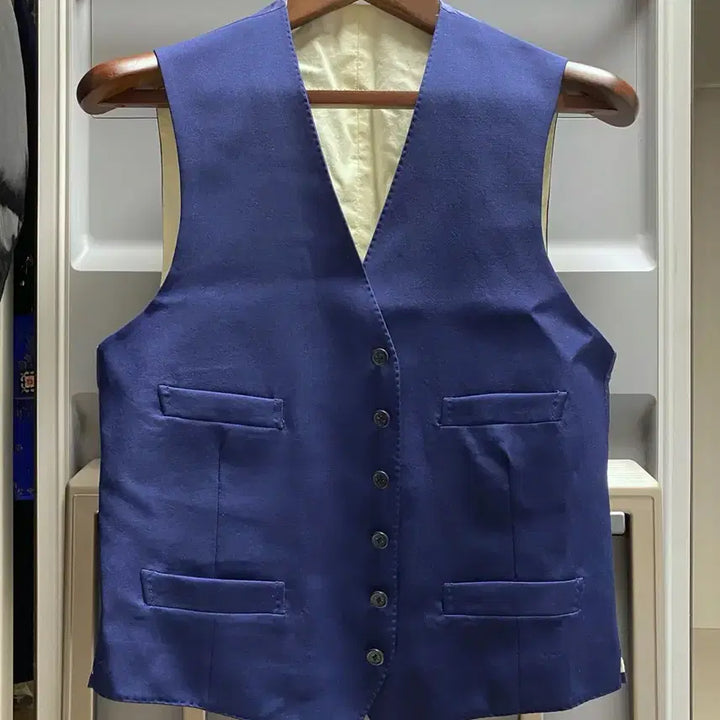 [BUNJANG] Ralph Lauren Polo Suit Vest Navy 40R / 랄프로렌 폴로 수트 베스트 (네이비 / 40R)