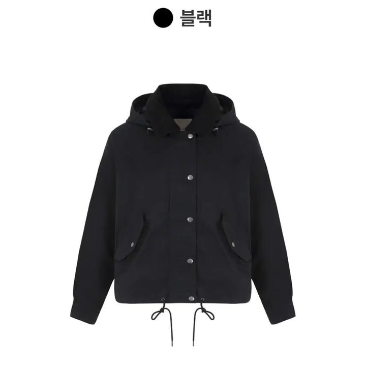 [BUNJANG] 안다르 코튼 워크자켓 L 블랙 / 안다르 코튼 워크자켓 L 블랙