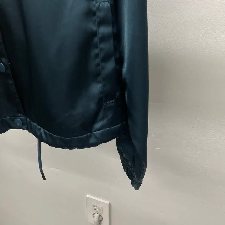 [BUNJANG] Nike Satin Crop Jacket (Women) - M Size / 여성)NIKE 나이키 세틴 크롭 자켓 M사이즈