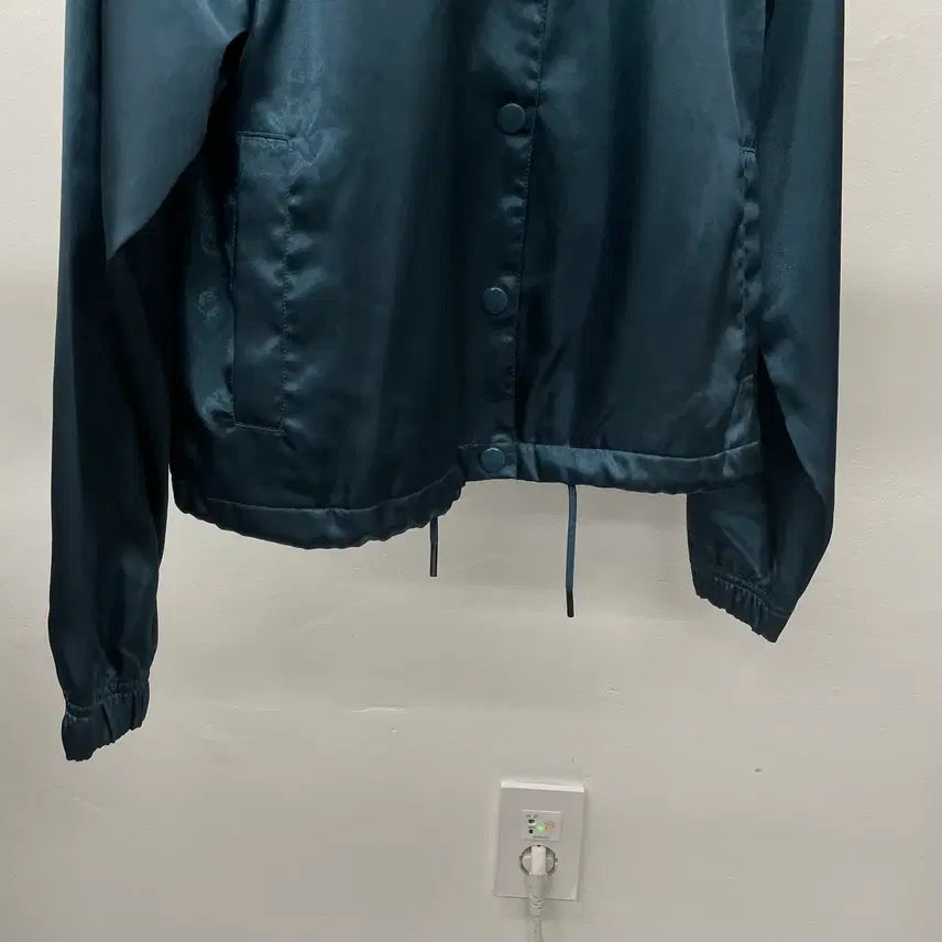 [BUNJANG] Nike Satin Crop Jacket (Women) - M Size / 여성)NIKE 나이키 세틴 크롭 자켓 M사이즈