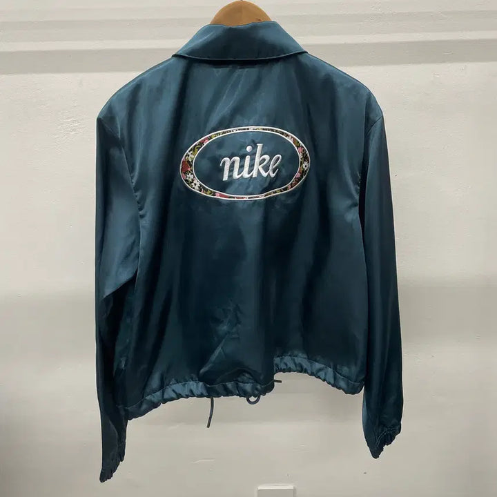 [BUNJANG] Nike Satin Crop Jacket (Women) - M Size / 여성)NIKE 나이키 세틴 크롭 자켓 M사이즈