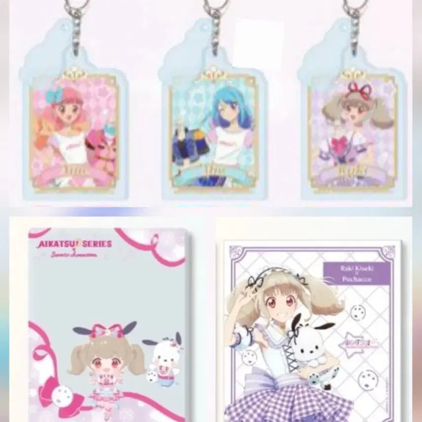 [BUNJANG] Aikatsu Sanrio Sumire (Lila) Acrylic Stand / 아이카츠 산리오 팝업 스미레(리라) 아크릴 스탠드