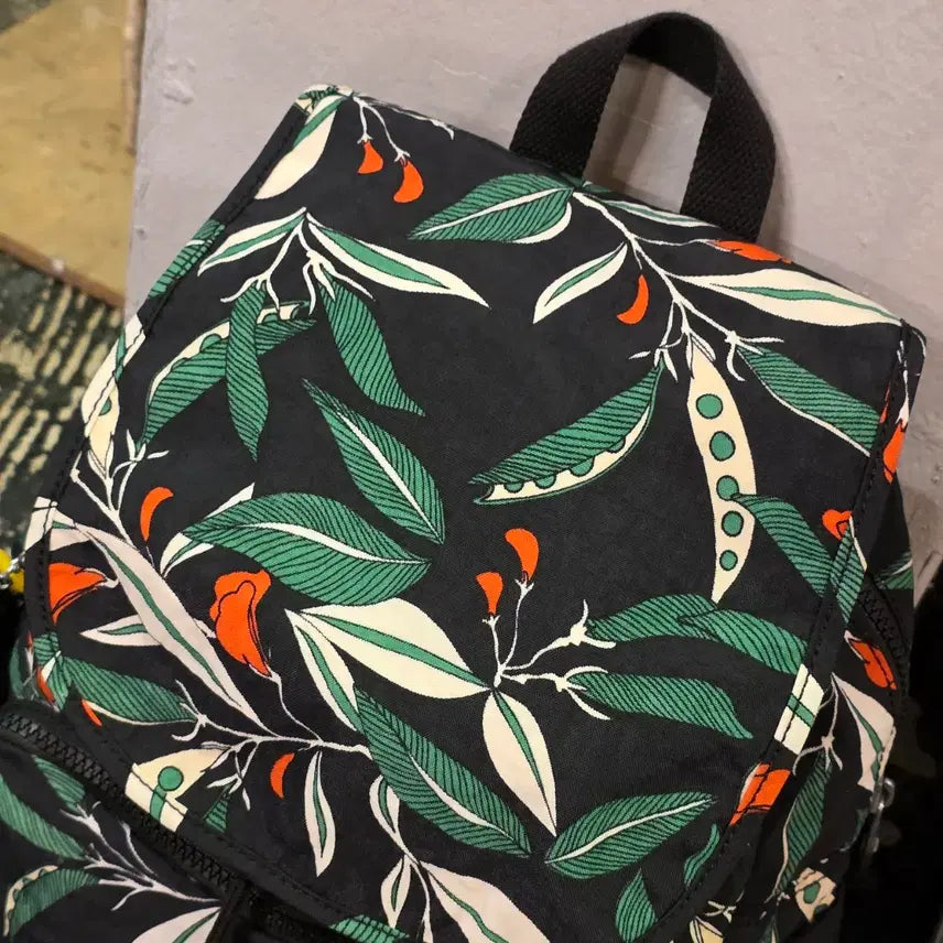 [BUNJANG] Kipling Floral Backpack / 키플링 플로럴 백팩