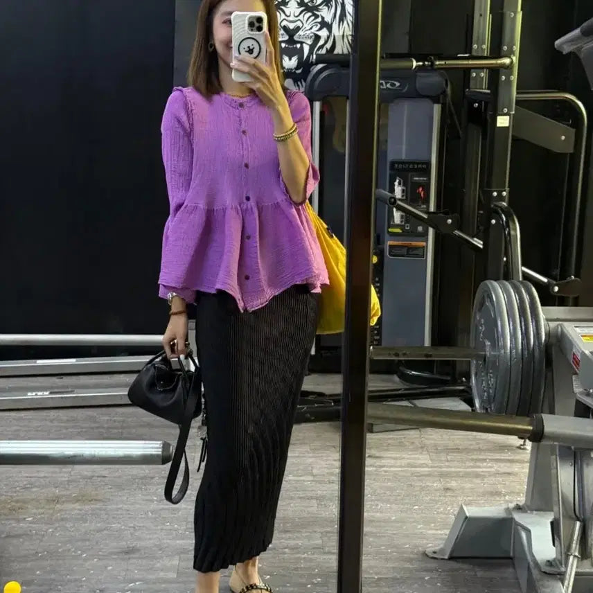 [BUNJANG] Issey Miyake Pleated See-through Cardigan / 이세이미야케 미 시스루 크레페 가디건
