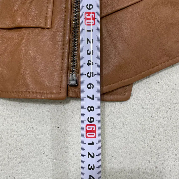 [BUNJANG] 55 로보 브라운 양가죽 라이더 자켓 0320 / 55 로보 브라운 양가죽 라이더 자켓 0320