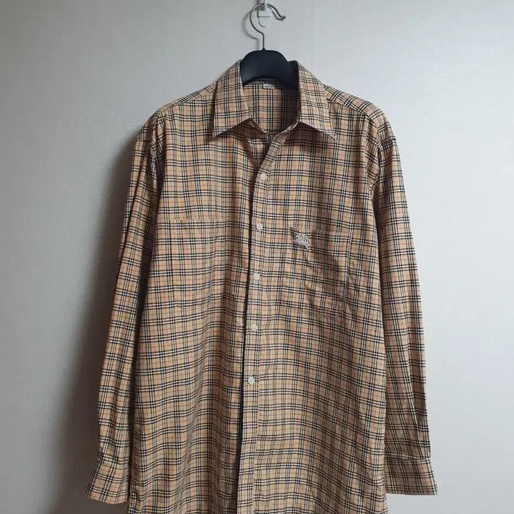 [BUNJANG] Burberry Burberrys Nova Check Shirt Beige M / 버버리 Burberrys 노바체크 셔츠 베이지 M