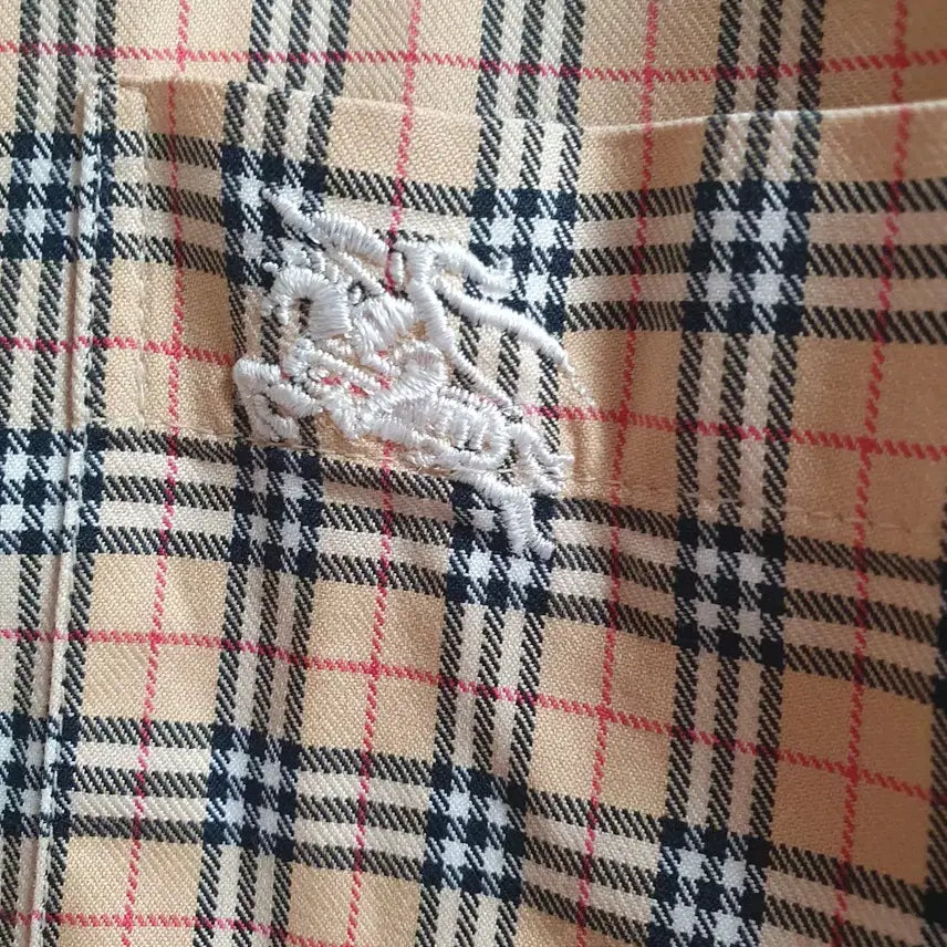 [BUNJANG] Burberry Burberrys Nova Check Shirt Beige M / 버버리 Burberrys 노바체크 셔츠 베이지 M
