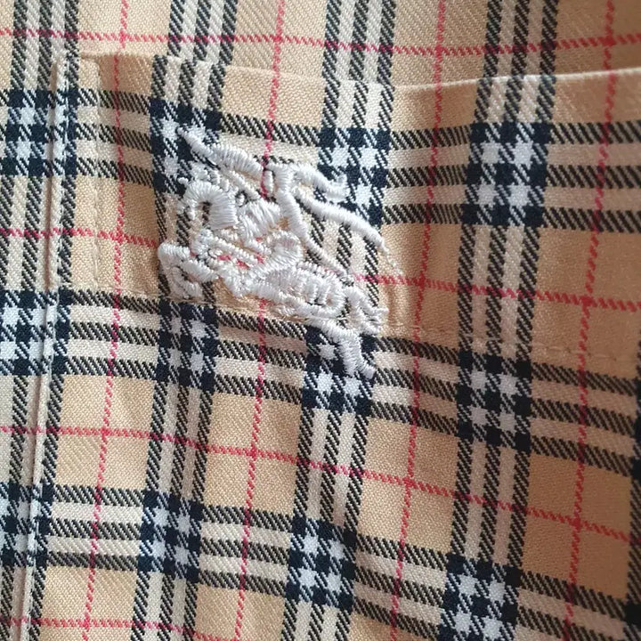 [BUNJANG] Burberry Burberrys Nova Check Shirt Beige M / 버버리 Burberrys 노바체크 셔츠 베이지 M