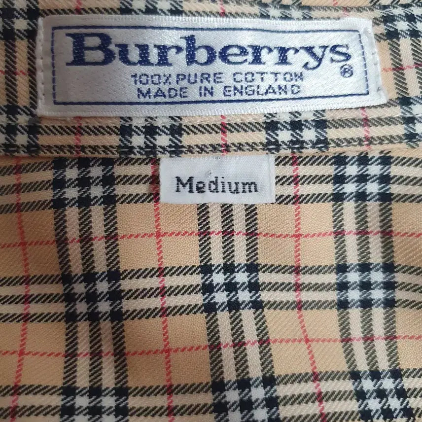 [BUNJANG] Burberry Burberrys Nova Check Shirt Beige M / 버버리 Burberrys 노바체크 셔츠 베이지 M