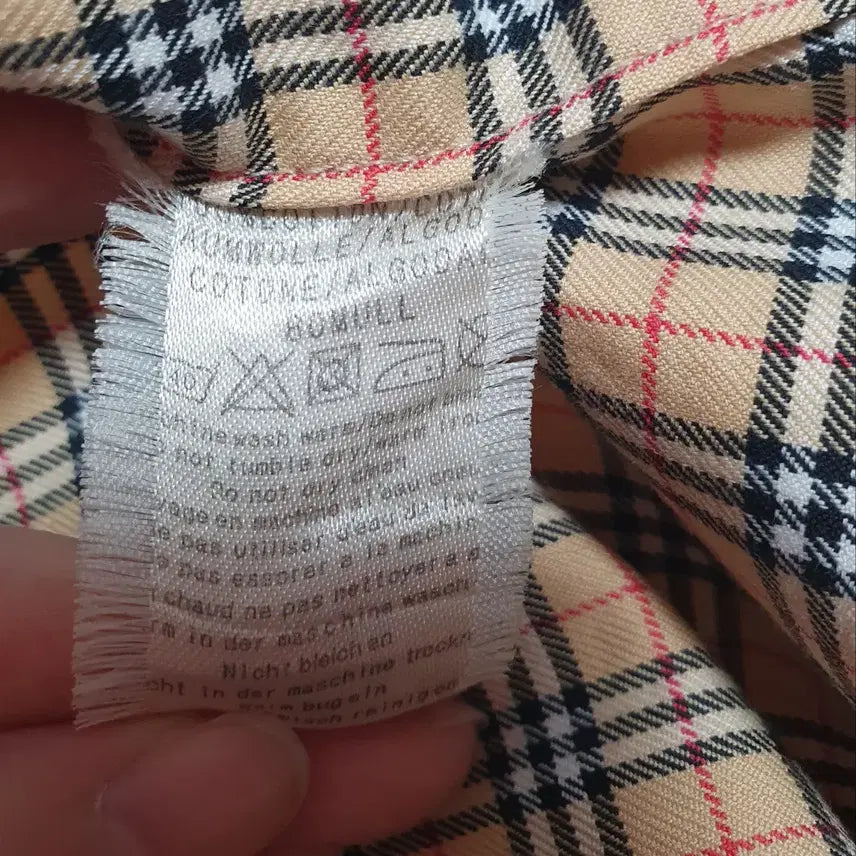 [BUNJANG] Burberry Burberrys Nova Check Shirt Beige M / 버버리 Burberrys 노바체크 셔츠 베이지 M