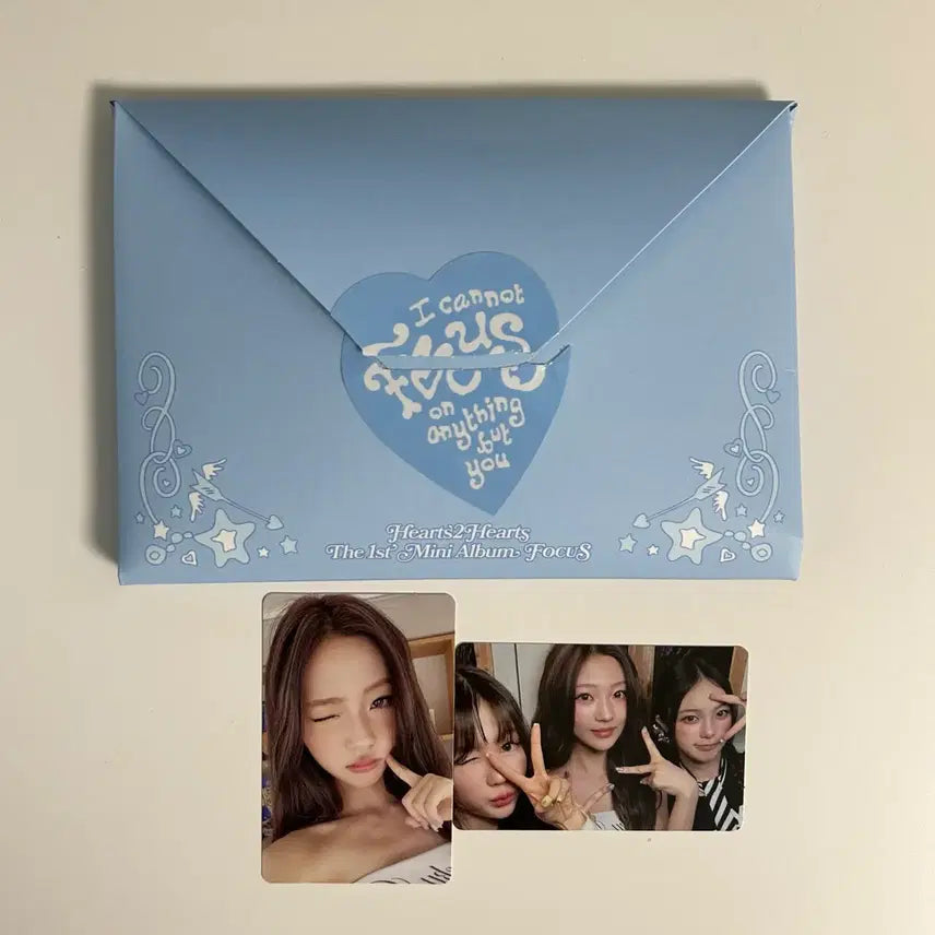 [SOLD OUT] 하츠투하츠 포커스 하트로켓버전 개봉앨범 스텔라 풀셋