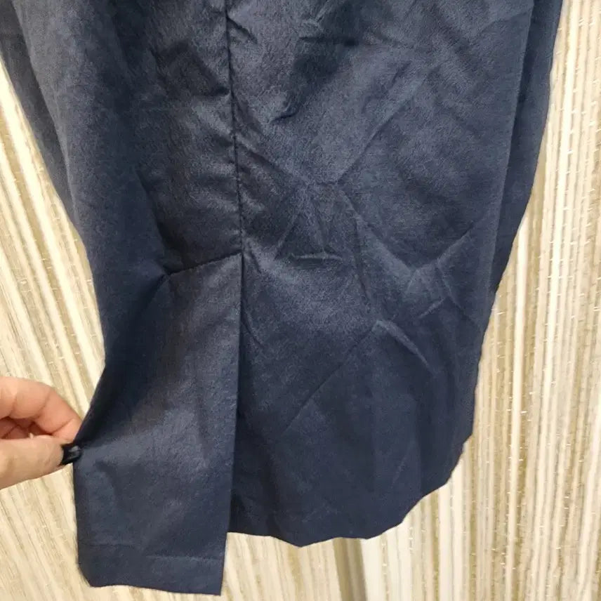 [BUNJANG] Daniel Este Mid-Length Shirt Dress / 다니엘에스떼 셔츠형 롱 원피스/바스락소재  S사이즈